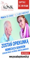 Potrzebna opieka dla spokojnej Seniorki-1200€+premia witeczna