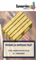 produkcja/naprawa palet drewnianych