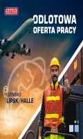 Odlotowa oferta pracy na lotnisku  Lipsk/Halle!