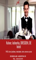 Kelner kelnerka praca hotel Dresden