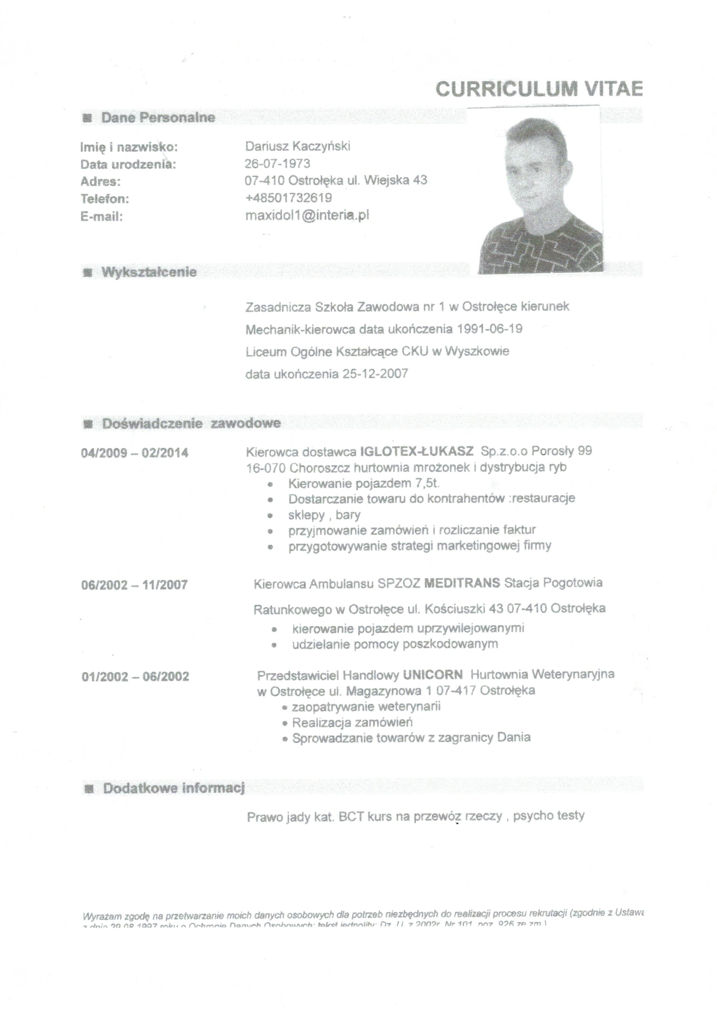 kierowca budowlaniec