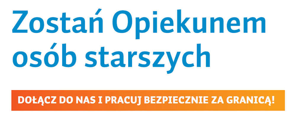 Zostań opiekunem seniorów w Niemczech!!!