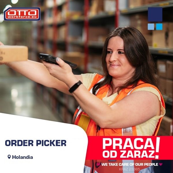 Praca w magazynie ZBIERANIE ZAMÓWIEŃ - NL