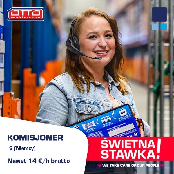 Zbieranie zamówień  DARMOWE ZAKWATEROWANIE - DE