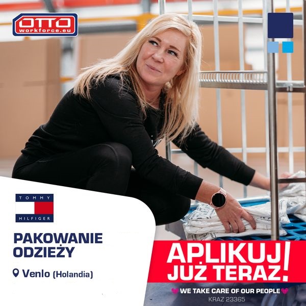  Pakowanie odzieży Tommy Hilfiger - NL