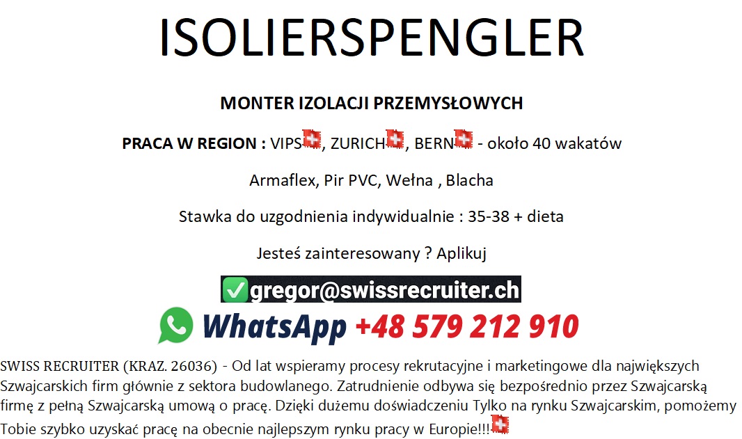 Visp, Zurich, Bern: ok 20x Isolierer