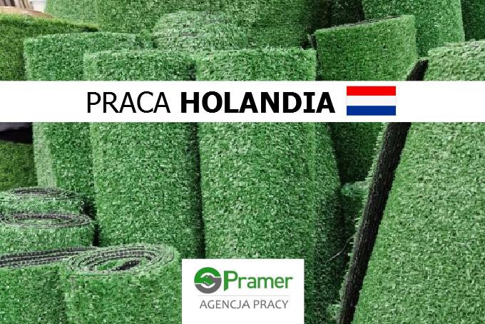 Pracownik przy produkcji sztucznej trawy (€16.04/h)