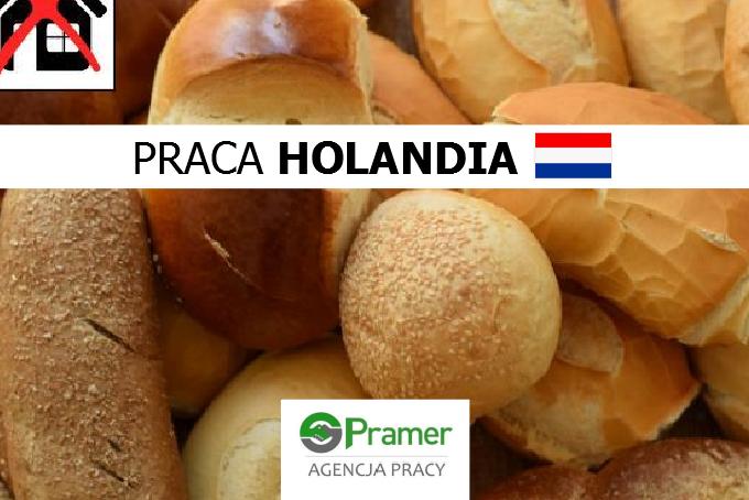 Pakowacz pieczywa i ciastek (własne zakwaterowanie w okolicy Ouderkerk aan de Amstel)