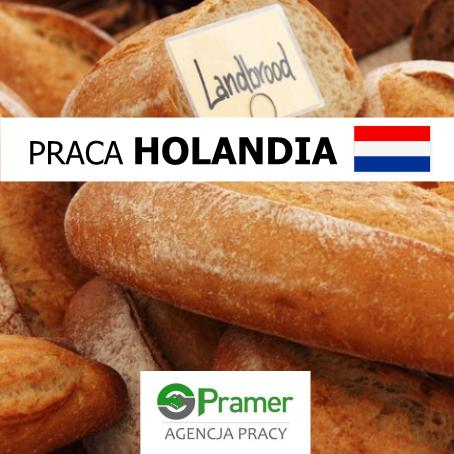 Pracownik produkcji chleba i bułek w piekarni (Bunschoten-Spakenburg)