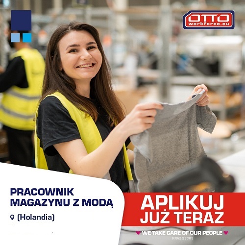 Praca w magazynie z luksusową odzieżą-NL