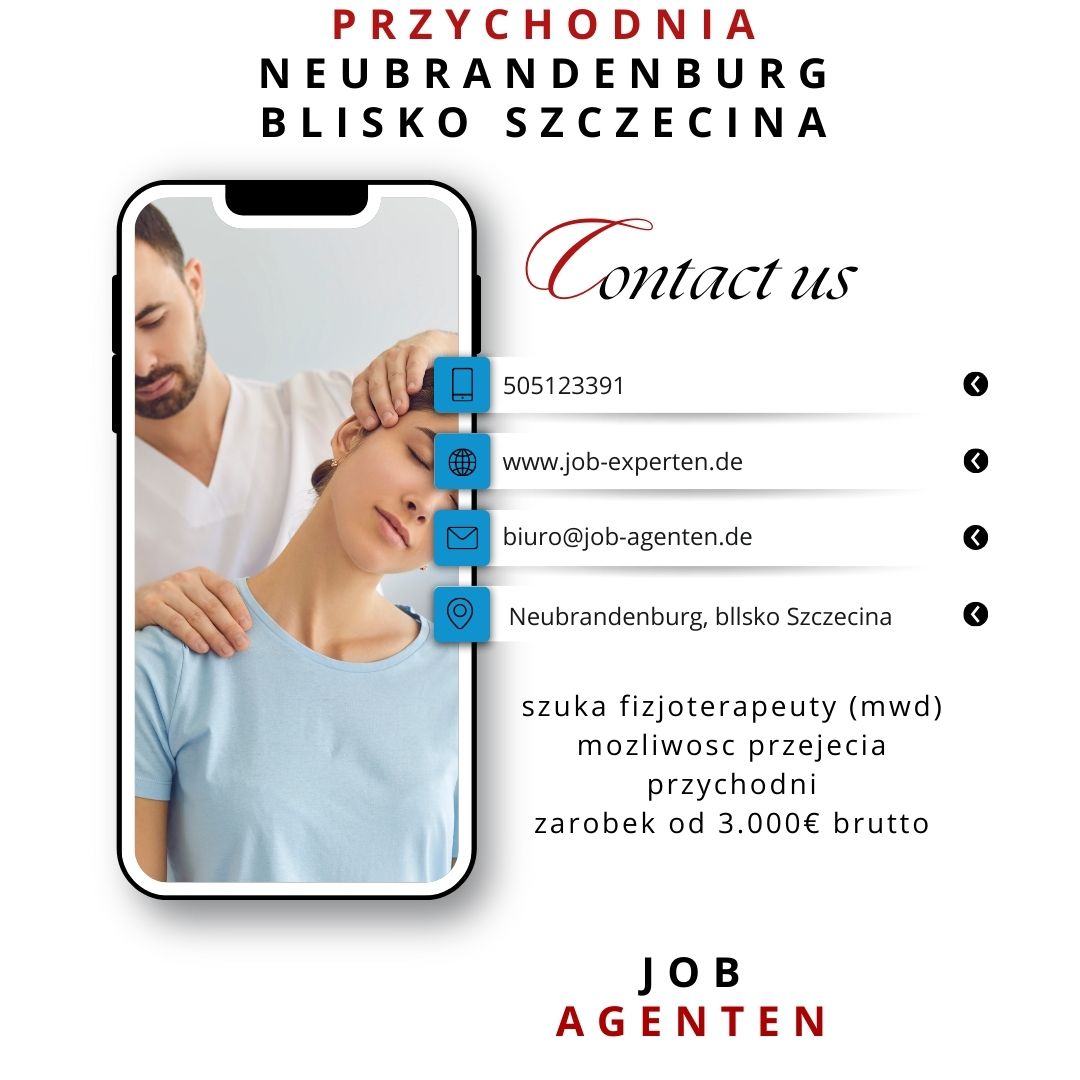 Przychodnia W Neubrandenburg Praca Dla Fizjoterapeuty
