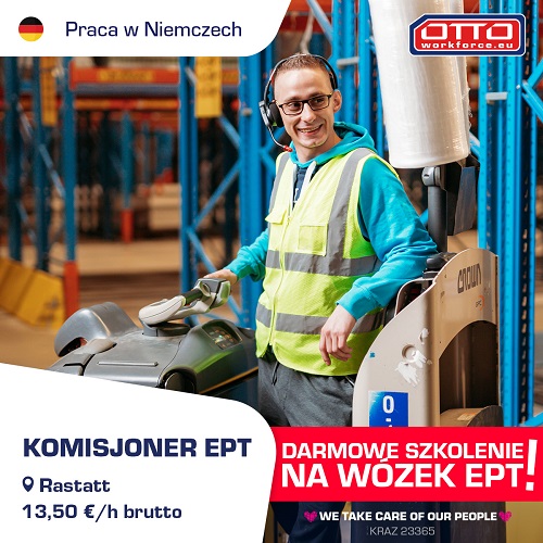 Komisjoner. Darmowe Szkolenie Ept I Premia 850 Euro - De