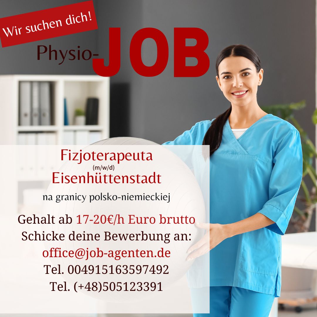 Fizjoterapeuta Oferta Pracy W Eisenhüttenstadt Blisko Granicy