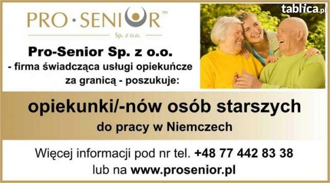 Opiekun Osób Starszych W Niemczech