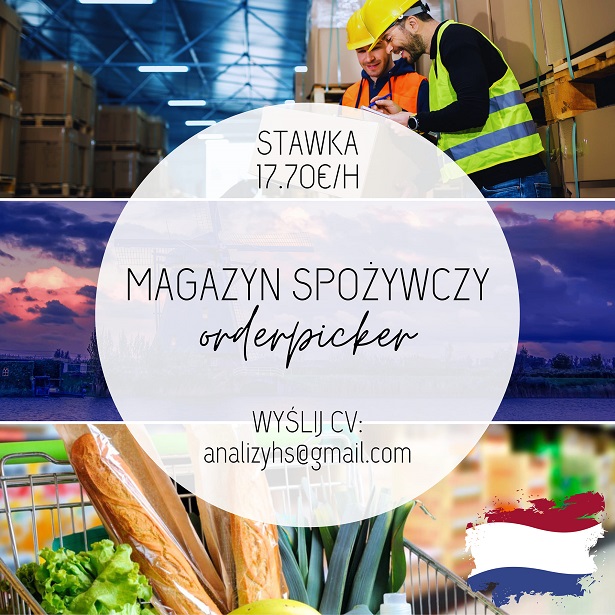 Orderpicker W Bleiswijk - Stawka Z Dodatkami 17.70€/h