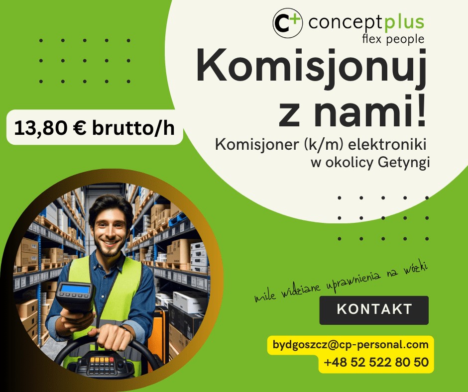 Komisjoner Małej Elektroniki (k/m) - Niemcy