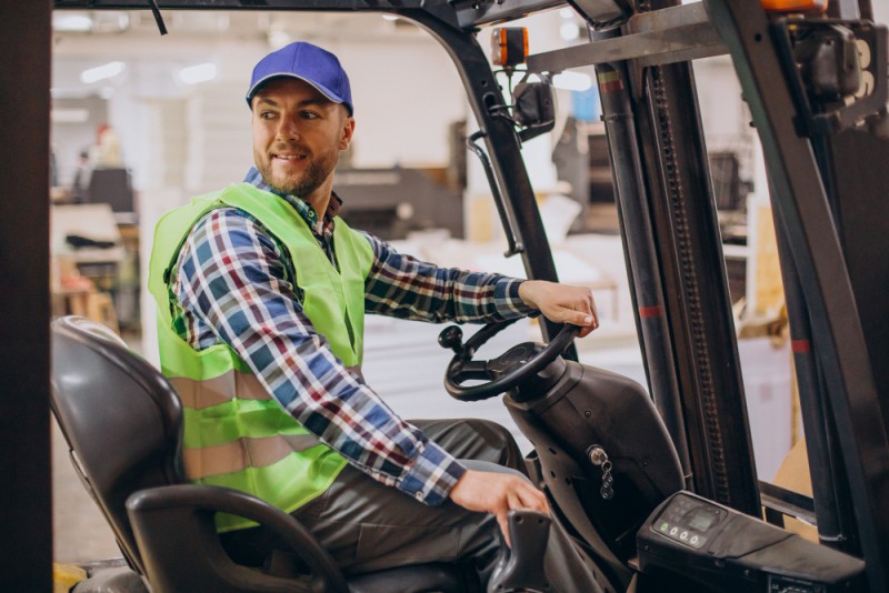 Reachtruck Na Magazynie Spożywczym-15.85 Euro !