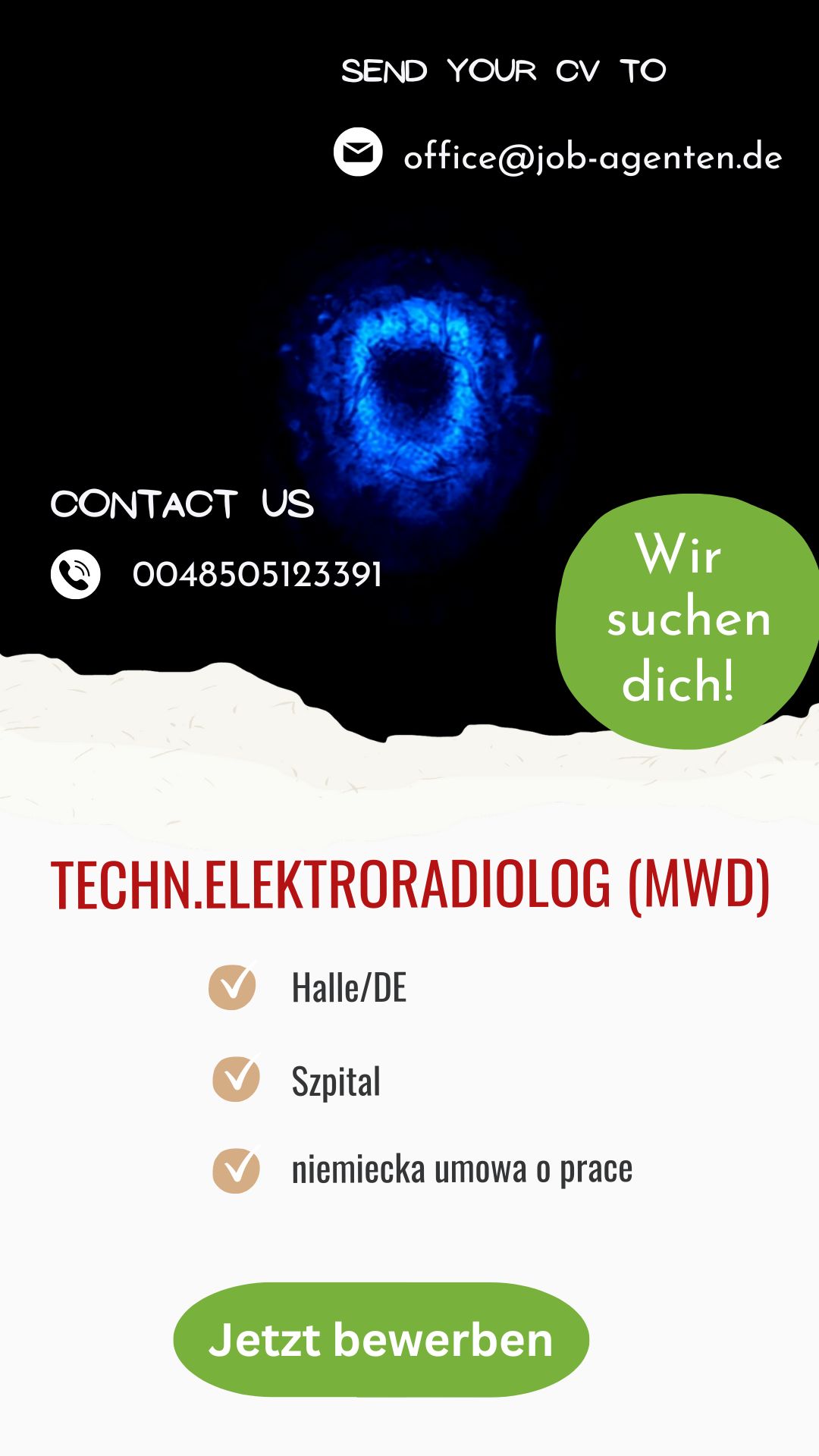 Technik Elektroradiolog Oferta Pracy W Halle Zapraszamy Do Aplikowania