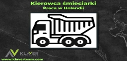 Praca Za Granicą- Kierowca śmieciarki- Praca Od Zaraz!