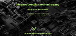 Praca Za Granicą- Pracownik Techniczny- Od Zaraz!