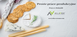 Operator Maszyn- Produkcja Przekąsek, Serów-  Holandia