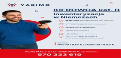 Kierowca - Pracownik Inwentaryzacji Niemcy