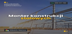 Monter Konstrukcji Stalowych - Niemcy
