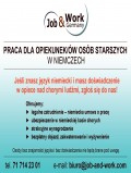 NIEMIECKA UMOWA O PRACĘ Opieka nad starszym Panem/1200 euro netto miesięcznie 