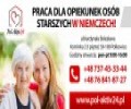 Opiekunka dla p.Siegfrieda,WYSOKIE wynagrodznie AŻ 1450Euro+200Euro PREMII na Święta!