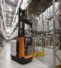 Reach truck driver