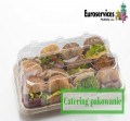 Catering-produkcja - pakowanie sałatek, lunch boxów