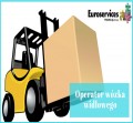 Operator wózka widłowego Reachtruck