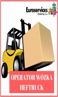 Operator wózka widłowego Heftruck !