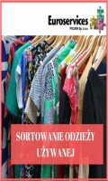 Sortowanie odzieży używanej - stała praca i godziny !