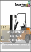Operatorzy wózka widłowego Hoogbouwtruck