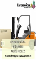 Operatorzy wózka Reachtruck