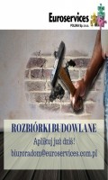 Rozbiórki budowlane od zaraz!
