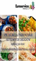 Pakowanie obiadów / sałatek - od zaraz !