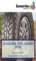 Załadunek/rozładunek opon-praca od zaraz