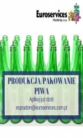 Pakowanie piwa-praca stała od zaraz!!!
