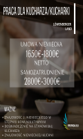 Kucharz / Kucharka / praca obok Berlina / 1800-3000€
