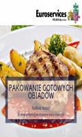 Pakowanie obiadów/sałatek od zaraz!
