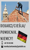 Dekarz/ Cieśla/ Pomocnik