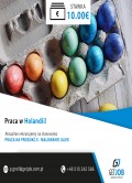 Praca w Holandii - PRACA NA PRODUKCJI - MALOWANIE JAJEK