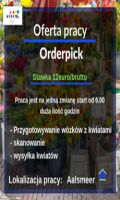 Order Picker - Aalsmeer   12 Euro/h