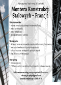 MONTER KONSTRUKCJI STALOWYCH - Francja