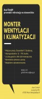 Zatrudnię montera wentylacji i klimatyzacji