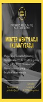 Zatrudnimy MONTERA WENTYLACJI I KLIMATYZACJI