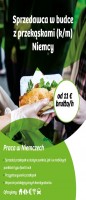Sprzedawca w budce z przekąskami – Niemcy