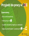 Pracownik produkcji (k/m) Wieszanie kurczaków – Niemcy